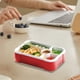 thumbnail image 4 of Lonchera Bento Apta para Microondas | Lonchera Japonesa de Gran Capacidad con Compartimentos y Cubiertos | Sellada Herméticamente para Mantener La Frescura | Contenedor Portátil para Comidas para Est, 4 of 6