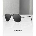 thumbnail image 3 of shiyou-Aviator Sunglasses For Men Women Polarized Retro Sun Glasses Driving UV400 Protection, 3 of 4