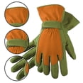 thumbnail image 3 of 1 par de guantes de jardinería para mujer Camel, protectores de manos con protección contra espinas y pinchazos, 3 of 5