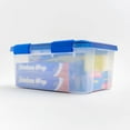 thumbnail image 6 of IRIS 19 Qt. Plastic Storage Bins with Sealed Lids, Clear Gasket Box, Airtight Containers, 6 of 9