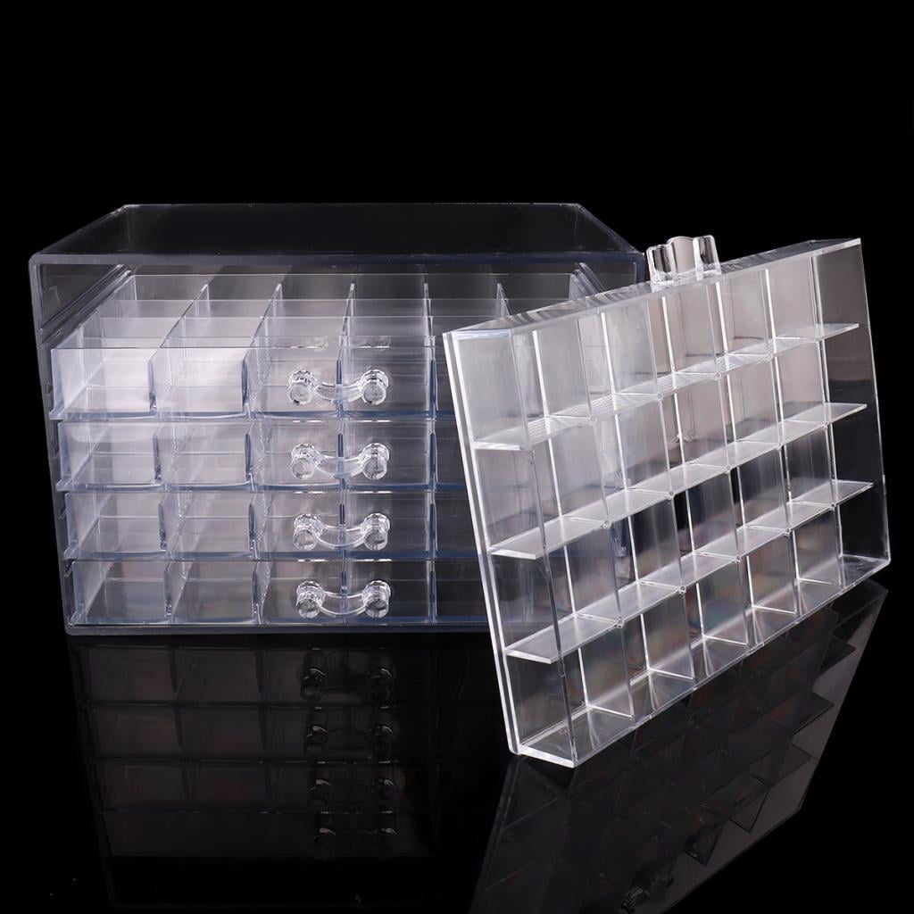 Transparent Storage Organizer for Beads, Rings, Jewelry Acceories, Art, and small crafts - 120 Slots