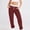Wine, variant on YHAJDS Women's Winter Trousers,Casual Pants for Women Womens Sweatpants Print Drawstring Elastic Waist Cuffed Ankle Slim Leisure Sports Pants