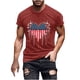 thumbnail image 2 of Tops para hombre, blusas y camisas de manga corta con cuello redondo para hombre, jersey informal de moda con estampado para hombre, camiseta de manga corta con cuello redondo, blusa de poliéster para, 2 of 5