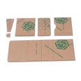 thumbnail image 3 of Wallet Acrylic Stencil, Precise Cutting Easy To Store Clear Sturdy Wallet Acrylic Templates  For Leather Crafts Mould Tool, 3 of 8