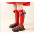 thumbnail image 3 of Toddler Slouch Socks Knee High Socks Kids Boys Girls Cotton Long Crew Socks D, 3 of 9