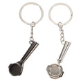 thumbnail image 1 of 2pcs bolsa clave clave colgante llave anillos series de café llavero accesorio creativo, 1 of 7