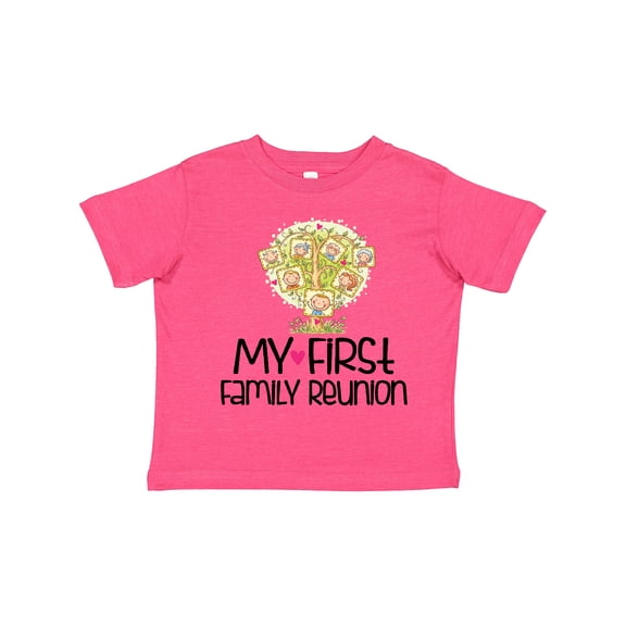 Inktastic My First Family Reunion Boys or Girls Toddler T-Shirt