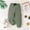 Green A2, variant on Boys Girls Corduroy Pants Elastic Waist Cuffed Ankle Solid Outer Fall Winter Kids Long Pants for 2-7 Years