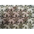 thumbnail image 4 of oneOone Cotton Silk Fabric Leaves & Floral Block Print Fabric BTY 42 Inch Wide, 4 of 4