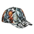 thumbnail image 3 of Fotbe Four Running Horses Baseball Cap, Four Running Horses Print Dad Hat,Outdoor Hat,Adjustable Sports Cap, Perfect For Activities, 3 of 9