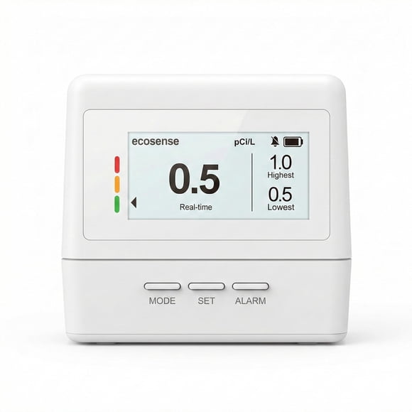 Detector de radón Ecosense EcoQube Flex a batería
