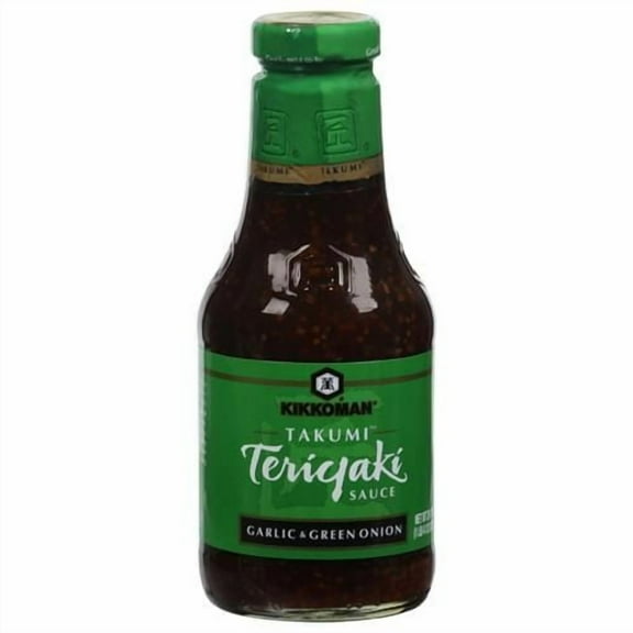 Kikkoman Teriyaki Sauce, Garlic & Green Onion, 20.5 Oz - Pack of 2