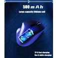 thumbnail image 2 of Pink Rechargeable Wireless Dual-Mode Bluetooth Mouse, 2 of 5