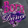 thumbnail image 3 of CafePress - Born To Dance Women's Dark T Shirt - Women's Traditional Fit Dark T-Shirt, 3 of 4
