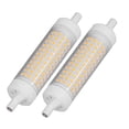 thumbnail image 3 of 2Pcs R7S LED Light Bulb 118mm Dimmable 15W 154 LEDs Double Ended Floodlight for Home Night Advertising Lighting 220V Warm Light, 3 of 9