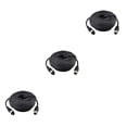 thumbnail image 3 of Maytalsory Sturdy 4Pin Video Extension Cable Wire for Bus Truck Reversing Rear View Camera Black 15M 3Set, 3 of 6