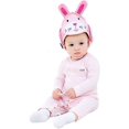 thumbnail image 3 of Casco protector para bebés, gorro protector de seguridad para bebés, protector de frente ajustable para bebés, casco transpirable para niños pequeños, casco para niños, 3 of 5