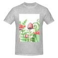 thumbnail image 4 of Bingfone Amanita Fly Agaric Men'S Loose Fit Short-Sleeve Pocket T-Shirt, 4 of 7