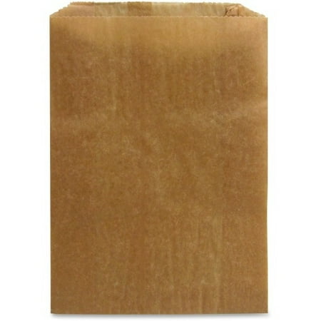 Hospeco Receptacle Liners 7.50  Width x 10.25  Length x 3.50  Depth - Kraft Paper - 500/Carton - Sanitary Napkin