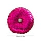 thumbnail image 3 of Cojín decorativo redondo de terciopelo | Cojín de calabaza brillante para sofá, mesilla, ventana, futón | Funda de poliéster de peluche de 35x35cm | Rosa, Morado, Dorado, Negro, Plata | Acento, 3 of 6