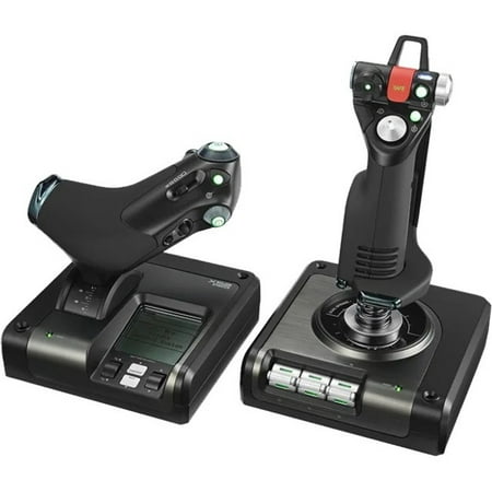 Logitech G Saitek X52 Pro Flight Control System for PC - Black