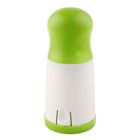 

HYmarket Stainless Steel Spices Easy Grater - Shredder - Garlic Coriander Chili Pepper Grater Spinner - Double Blade - Cool Kitchen Gadget