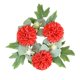 thumbnail image 5 of Anillo de vela, corona, portavelas de pilar, minicorona verde para estatua de pilares, adornos navideños, mesa, decoración Rojo, 5 of 9