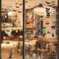 thumbnail image 1 of Calcomanías de Halloween YONGSHENG Murciélagos negros Araña Bruja Fantasma Esqueleto 108 piezas, 1 of 5