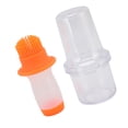 thumbnail image 5 of Bouteille de Distributeur d'Huile 60ml de Qualité Alimentaire Silicone Type Pinceau Uniformément Isolation Thermique Cuisson Distributeur d'Huile Orange, 5 of 5