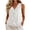 White, variant on SwiftWear Women's V Neck Cute Tank Top Casual Sleeveless Loose Fit Ruffle Front Blouse Summer Top