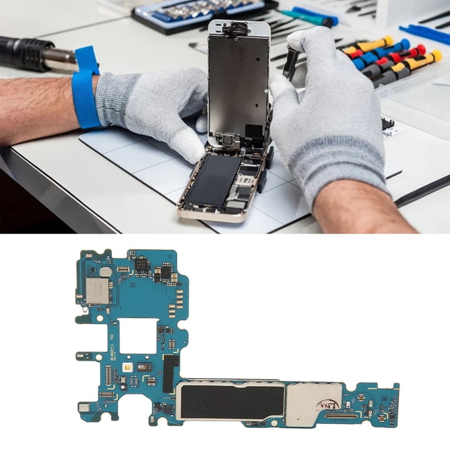 Main Logic Board For S8+ 64GB, Unlock Cellphone Motherboard, PCB Motherboard, Rigorous Testing, Perfect Replacement