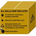 thumbnail image 4 of Select Club DB V22 Soccer Ball, Orange/Blue/Yellow, Size 5, 4 of 6