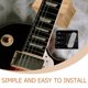 thumbnail image 3 of BESTYASH 1Jgo Completo Para Guitarra Eléctrica Metal Negro Durabilidad, 3 of 8