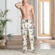 thumbnail image 2 of Balery New York Pantalones de pijama para hombre, pijama ultraligero, pantalón de descanso-3X-Large, 2 of 6