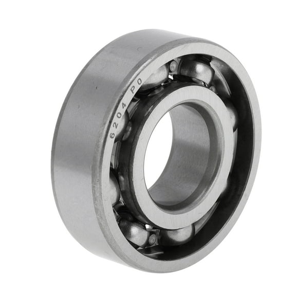 Unique Bargains 6204 Deep Groove Ball Bearings P0 20x47x14mm Lubricated Bearings Open Type Silver Tone Scooter Skateboard Wheel