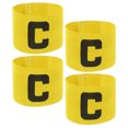 thumbnail image 1 of OULII 4Pcs Team Identification Adjustable Football Armband for Outdoor Use, 1 of 8