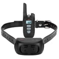 thumbnail image 5 of Collar de entrenamiento remoto para perros eléctricos para mascotas, repelente de ladridos de perros recargable, enchufe estadounidense de 100-240V, negro, 5 of 5