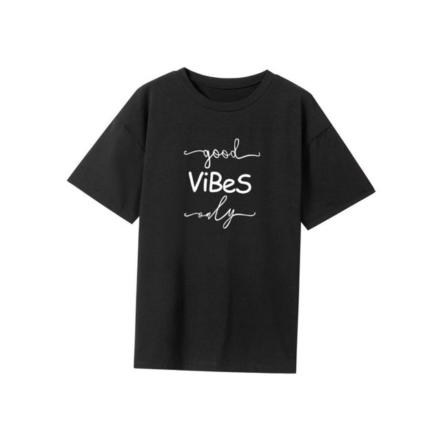 Camiseta de mujer con cuello redondo, camiseta básica simple para viajar, senderismo, desplazamientos M