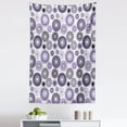 thumbnail image 1 of Purple Black Tapestry, Scattered Round Big and Small with Mandala Inspired Design, Fabric Wall Hanging Decor for Bedroom Living Room Dorm, 5 Sizes, Violet Black White, by Ambesonne, 1 of 1