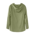 thumbnail image 4 of New Men's Casual Blouse Cotton Linen T-Shirt Loose Tops Long Sleeve Tee Shirt Spring Autumn Casual Men's Shirts Hoodie, 4 of 5