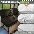 thumbnail image 6 of FOR U DESIGNS Cat Book Pattern 2 Pack RV Dinette Cushion Covers Breathable Camper Cushion Slipcover Replacement Non-Slip Furniture Protector for RV Camper Car Bench, 6 of 7
