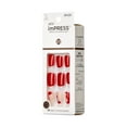 thumbnail image 6 of KISS imPRESS  Press on Nails, Adore You, Red, Short Squoval, 30 Count, 6 of 8