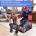 thumbnail image 4 of Juego de canasta de baloncesto doble para niños M SANMERSEN con marcador LED, 4 of 9