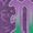 HEATHER PURPLE, variant on Descendants - Mal Golden Eyes - Youth Girls Fitted Short Sleeve T-Shirt