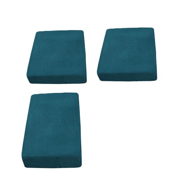 3 Unidades Funda Protectora de Asiento Cubierta de Cojín Mat de Poliéster para Sofá Piezas de Reemplazo para Muebles