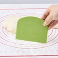 thumbnail image 7 of 1PC Flexible Plastic Dough Scraper & Bench Knife, Bread Making Tools, Dough Cutter, Sourdough Bread Baking Supplies, Soft-Edged Baking Tool for Cutting Dough, Scraping Bowls and Cake Decorating, 7 of 7