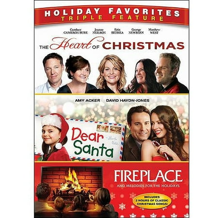 Holiday Favorites Triple Feature: The Heart Of Christmas / Dear Santa / Fireplace And Melodies For The Holidays (Widescreen)