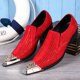 thumbnail image 3 of Zapatos de vestir de negocios de verano para hombre, zapatos de cuero genuino con relieve de serpiente negra, zapatos de fiesta con punta de dragón, zapatos de boda de tendencia, 3 of 5