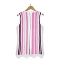 thumbnail image 5 of Mikilon Women's Vertical Stripes Matching Color Knitted Halter Top Shirt Crewneck Lace Knitted Small Vest Plus Size Womens Tops Sleeveless M on Sale, 5 of 5