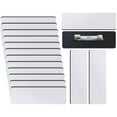 thumbnail image 3 of 32Pcs Name Tag Blank Name Badges DIY Blank ID Sublimation Name Badge with Pin Backing for Office, 3 of 9